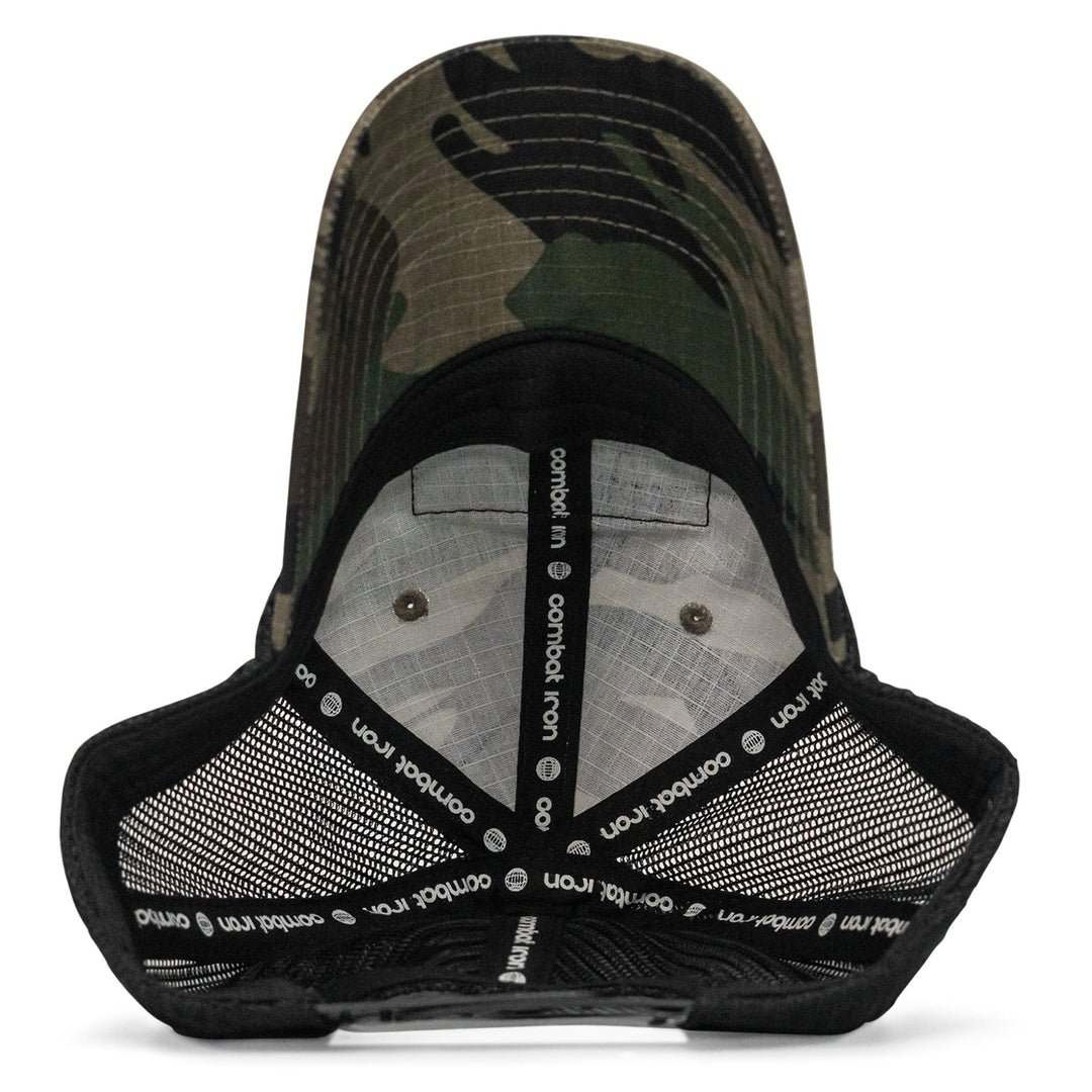 One Revolver Surfboards - Nobody Owes You Shit Arched Patch Tactical Ripstop Mesh Snapback Hat HEADWEAR
