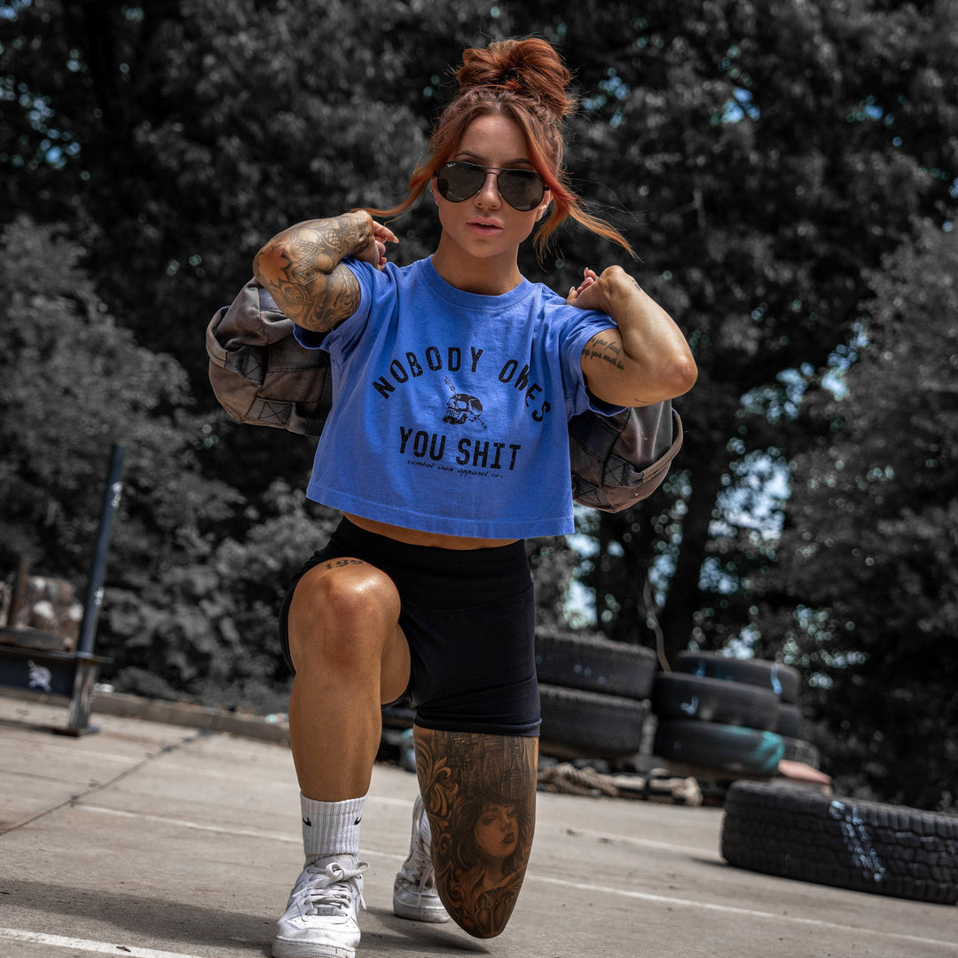 Nobody Owes You Shit Skull Women&