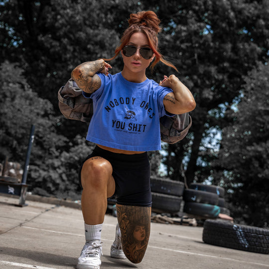 Nobody Owes You Shit Skull Women&