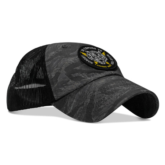 One Revolver Surfboards - Nobody is Coming To Save You Patch Tactical Ripstop Mesh Snapback Hat HEADWEAR