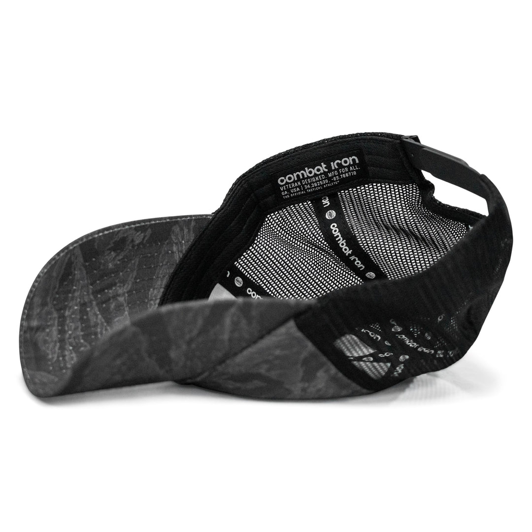 One Revolver Surfboards - Nobody is Coming To Save You Patch Tactical Ripstop Mesh Snapback Hat HEADWEAR