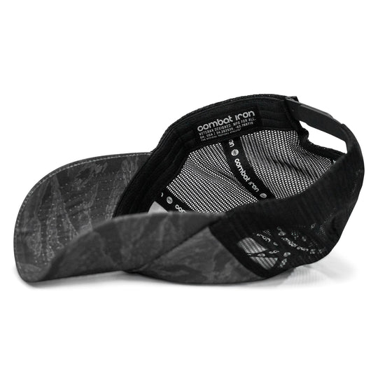 One Revolver Surfboards - Nobody is Coming To Save You Patch Tactical Ripstop Mesh Snapback Hat HEADWEAR
