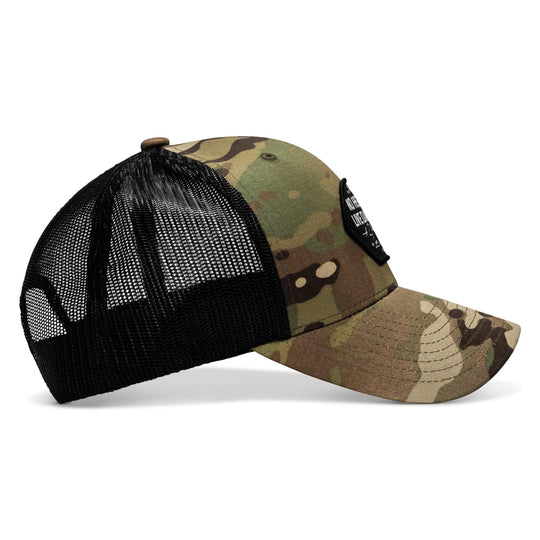 One Revolver Surfboards - No Hesitation. Live Dangerous Patch Snapback Hat HEADWEAR