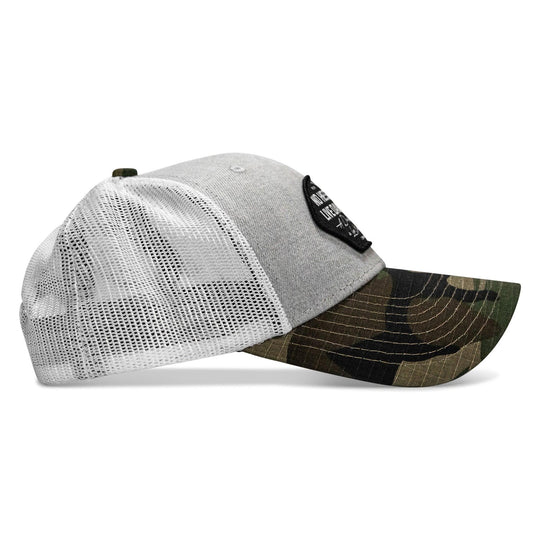 One Revolver Surfboards - No Hesitation. Live Dangerous Patch Snapback Hat HEADWEAR