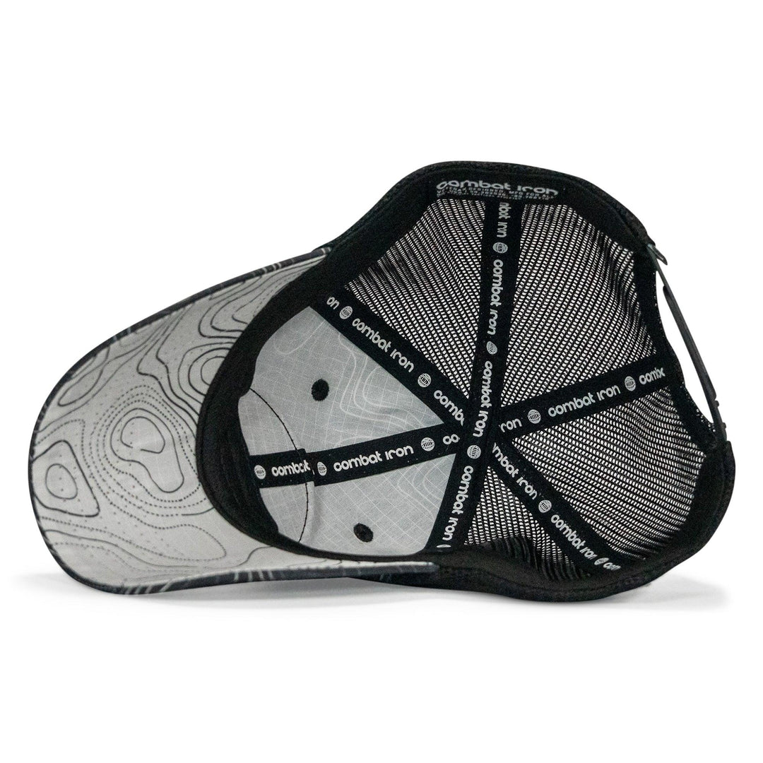 One Revolver Surfboards - No Hesitation. Live Dangerous Patch Tactical Ripstop Mesh Snapback Hat HEADWEAR