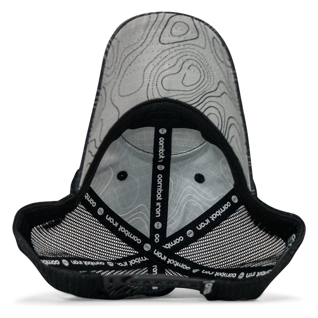 One Revolver Surfboards - No Hesitation. Live Dangerous Patch Tactical Ripstop Mesh Snapback Hat HEADWEAR