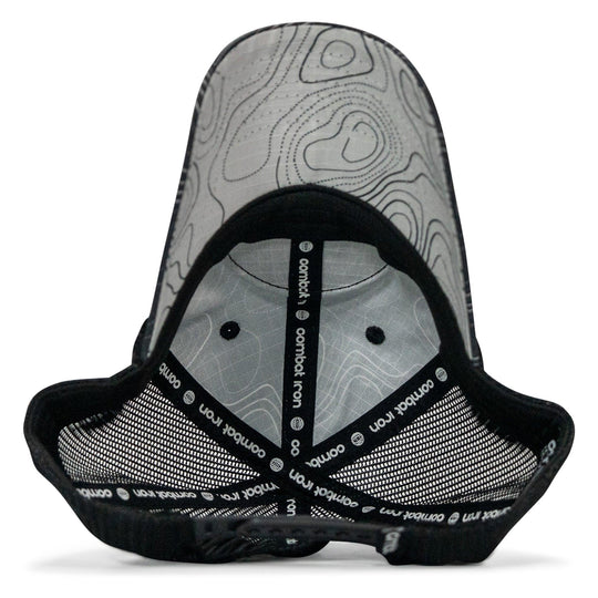 One Revolver Surfboards - No Hesitation. Live Dangerous Patch Tactical Ripstop Mesh Snapback Hat HEADWEAR