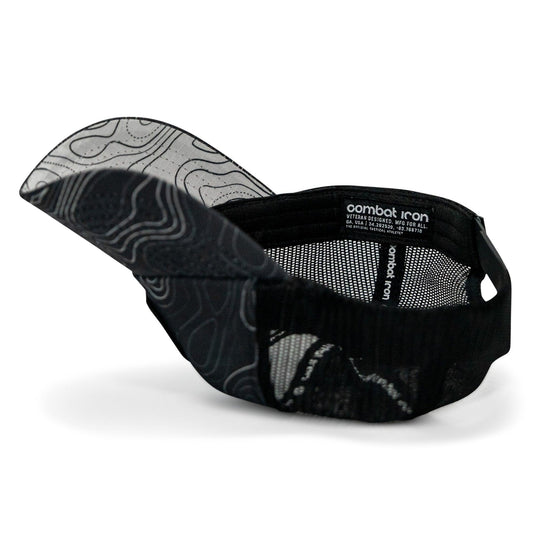 One Revolver Surfboards - No Hesitation. Live Dangerous Patch Tactical Ripstop Mesh Snapback Hat HEADWEAR