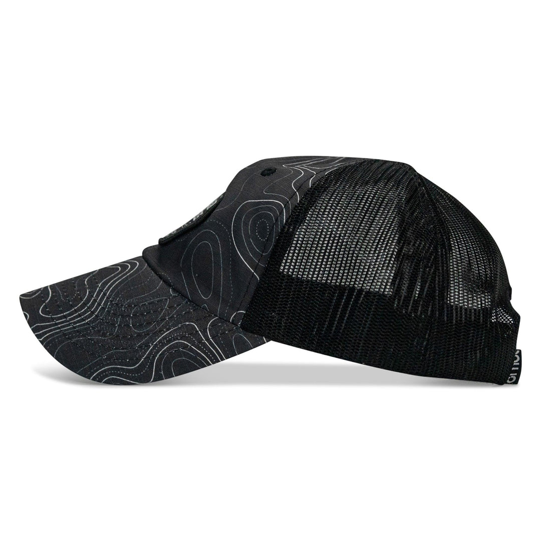 One Revolver Surfboards - No Hesitation. Live Dangerous Patch Tactical Ripstop Mesh Snapback Hat HEADWEAR