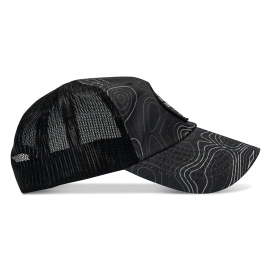 One Revolver Surfboards - No Hesitation. Live Dangerous Patch Tactical Ripstop Mesh Snapback Hat HEADWEAR