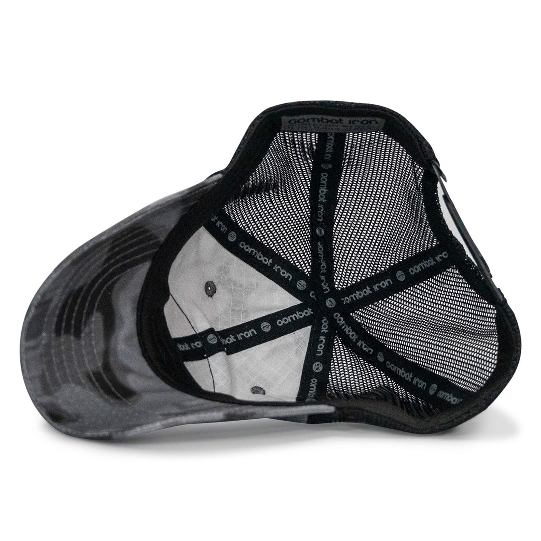 One Revolver Surfboards - No Hesitation. Live Dangerous Patch Tactical Ripstop Mesh Snapback Hat HEADWEAR