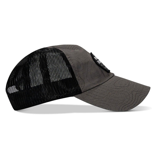 One Revolver Surfboards - No Hesitation. Live Dangerous Patch Tactical Ripstop Mesh Snapback Hat HEADWEAR