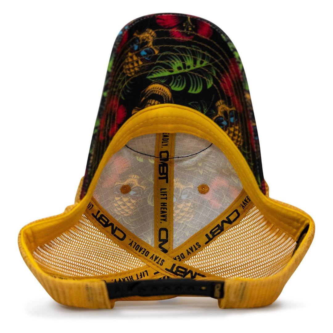 One Revolver Surfboards - No Hesitation. Live Dangerous Patch Tactical Ripstop Mesh Snapback Hat HEADWEAR