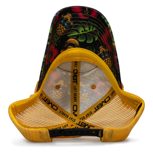One Revolver Surfboards - No Hesitation. Live Dangerous Patch Tactical Ripstop Mesh Snapback Hat HEADWEAR
