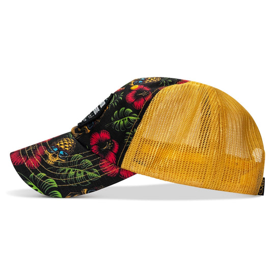 One Revolver Surfboards - No Hesitation. Live Dangerous Patch Tactical Ripstop Mesh Snapback Hat HEADWEAR