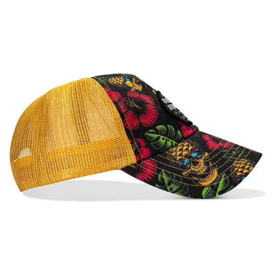 One Revolver Surfboards - No Hesitation. Live Dangerous Patch Tactical Ripstop Mesh Snapback Hat HEADWEAR