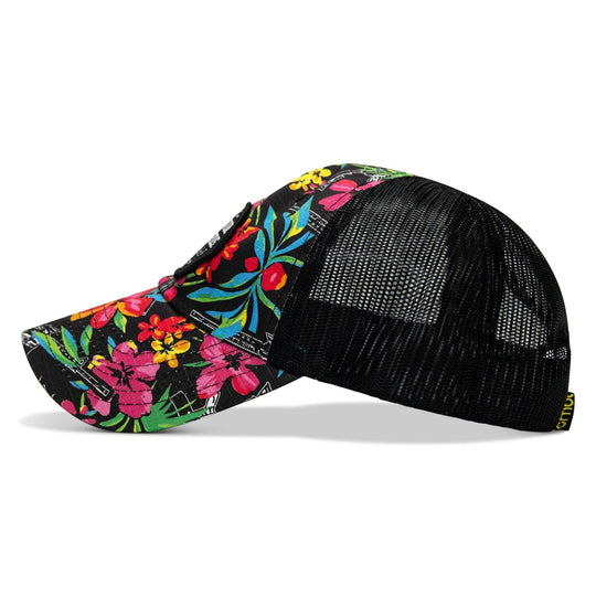 One Revolver Surfboards - No Hesitation. Live Dangerous Patch Tactical Ripstop Mesh Snapback Hat HEADWEAR