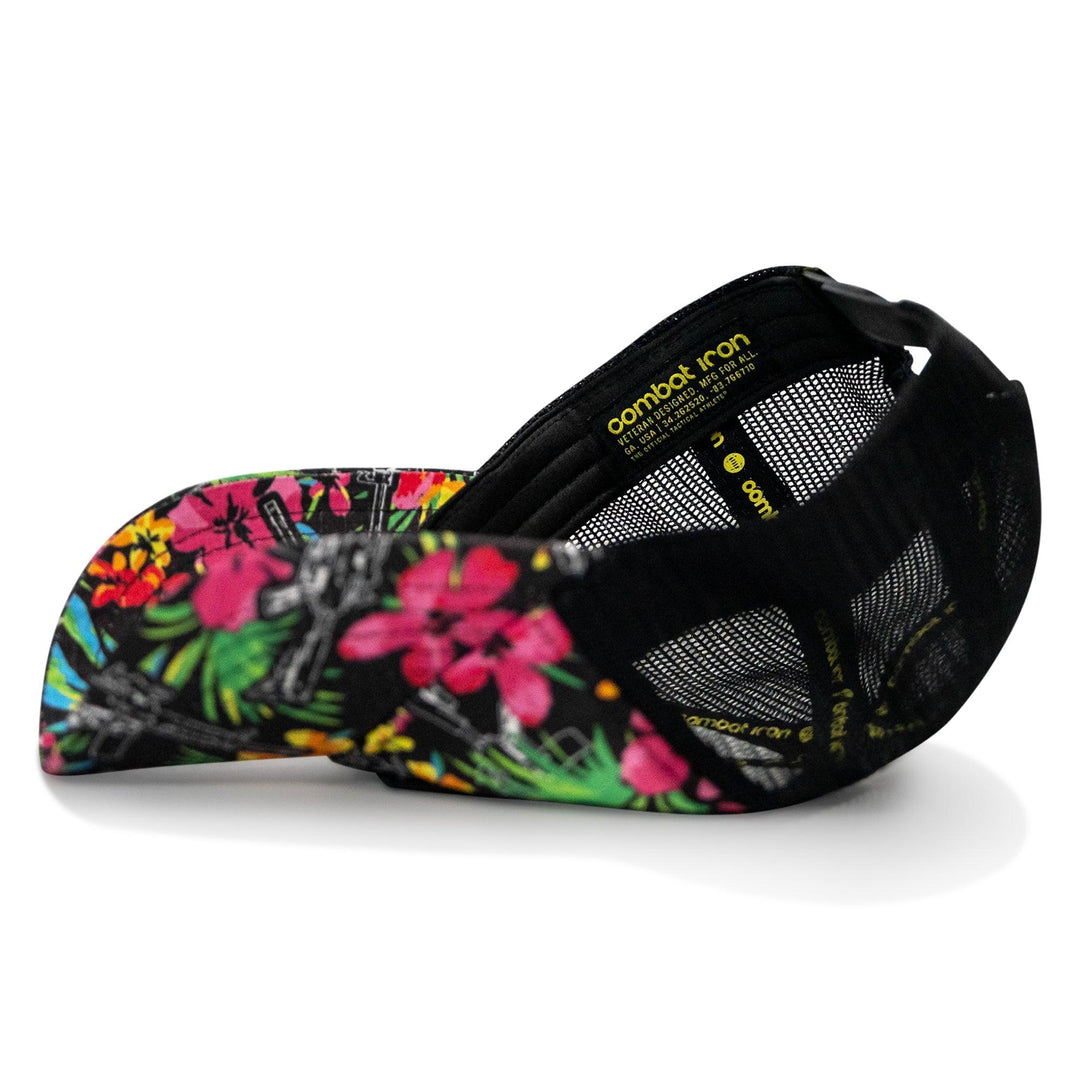 One Revolver Surfboards - No Hesitation. Live Dangerous Patch Tactical Ripstop Mesh Snapback Hat HEADWEAR
