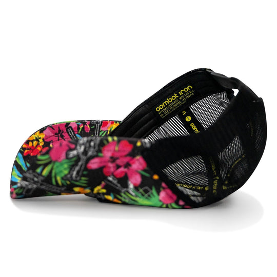 One Revolver Surfboards - No Hesitation. Live Dangerous Patch Tactical Ripstop Mesh Snapback Hat HEADWEAR