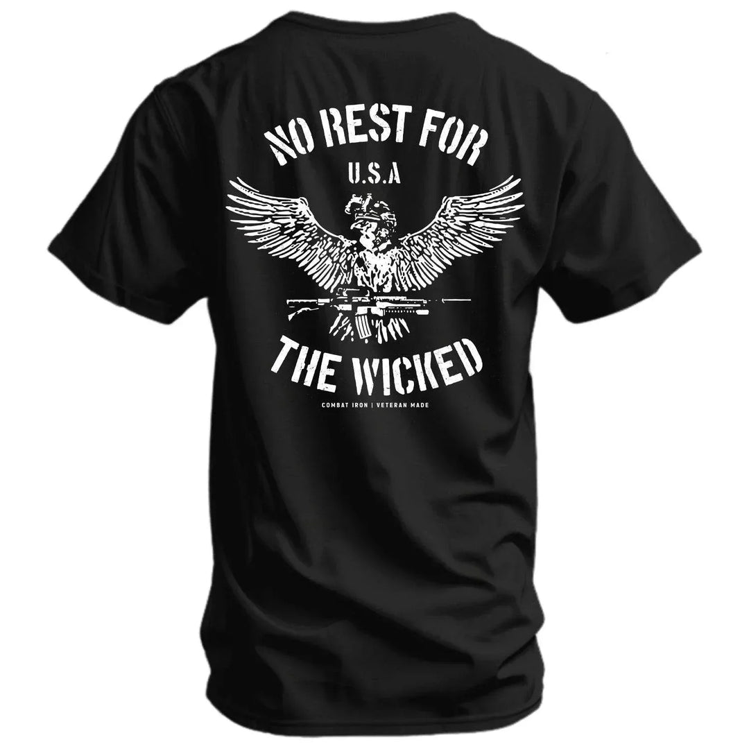 One Revolver Surfboards - No Rest For The Wicked Men's T-Shirt GRAPHIC T-SHIRT