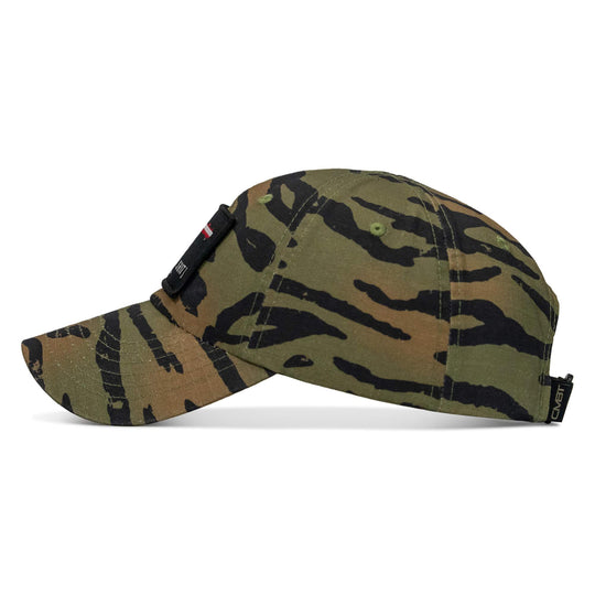 One Revolver Surfboards - No Weak Shit American Flag Rifle Patch Tactical Ripstop Mesh Snapback Hat HEADWEAR