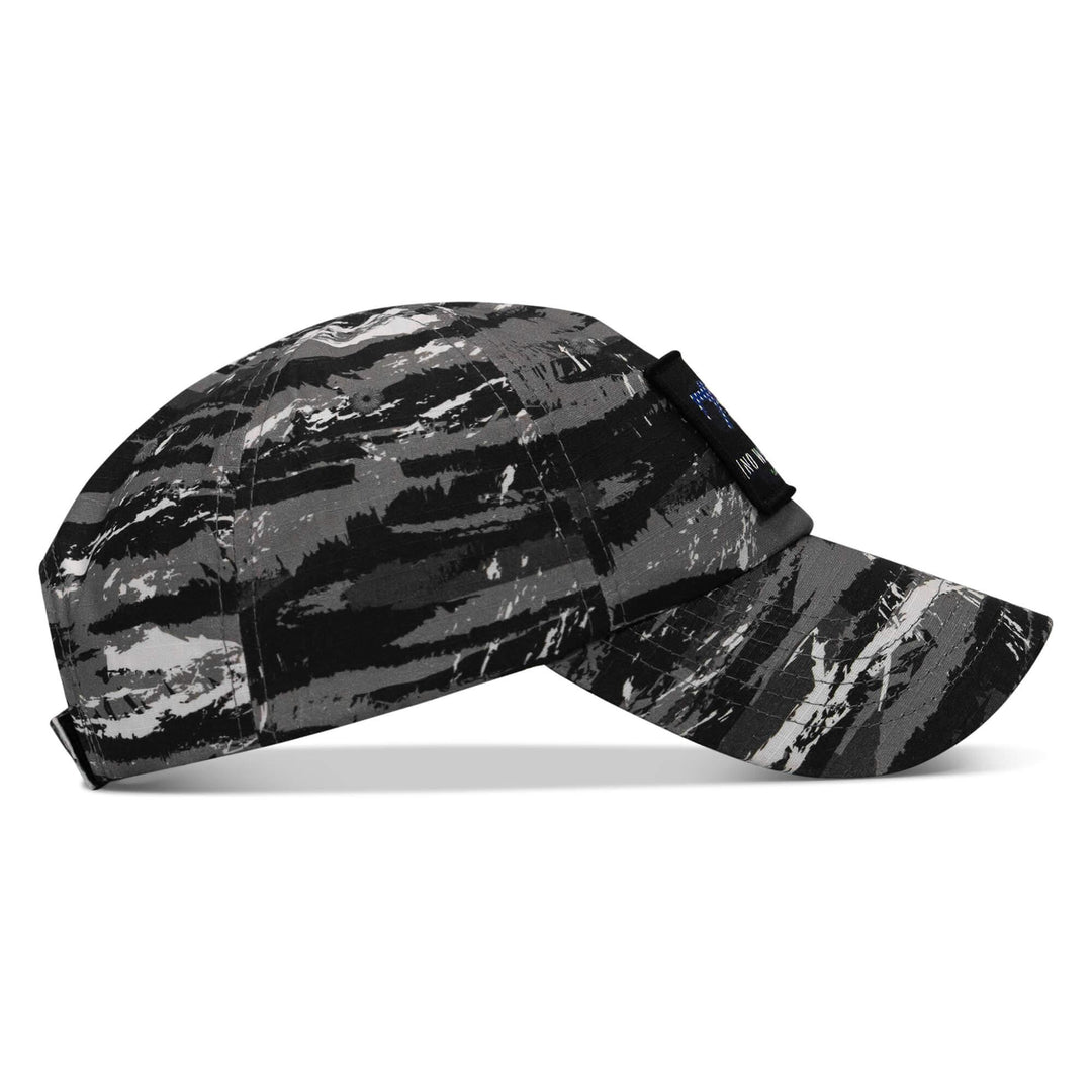 One Revolver Surfboards - No Weak Shit American Flag Rifle Patch Tactical Ripstop Mesh Snapback Hat HEADWEAR