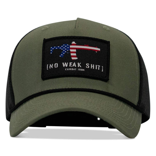 One Revolver Surfboards - No Weak Shit Patch Rope Snapback Hat HEADWEAR