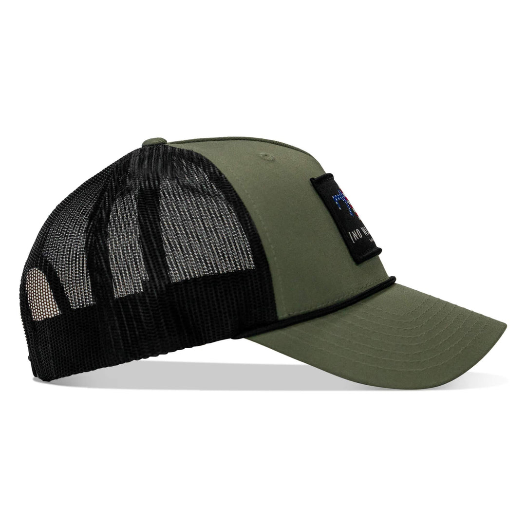One Revolver Surfboards - No Weak Shit Patch Rope Snapback Hat HEADWEAR