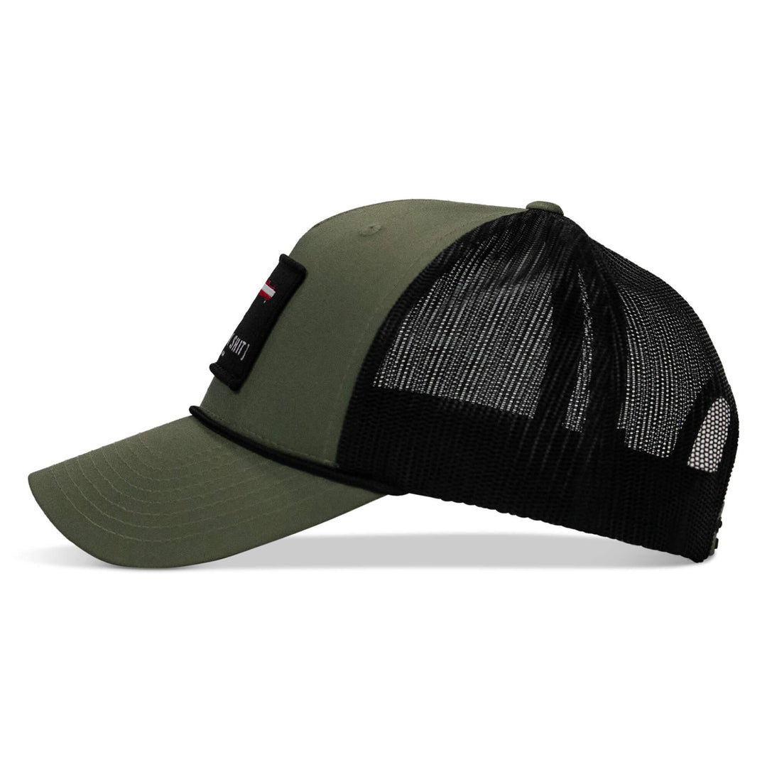 One Revolver Surfboards - No Weak Shit Patch Rope Snapback Hat HEADWEAR