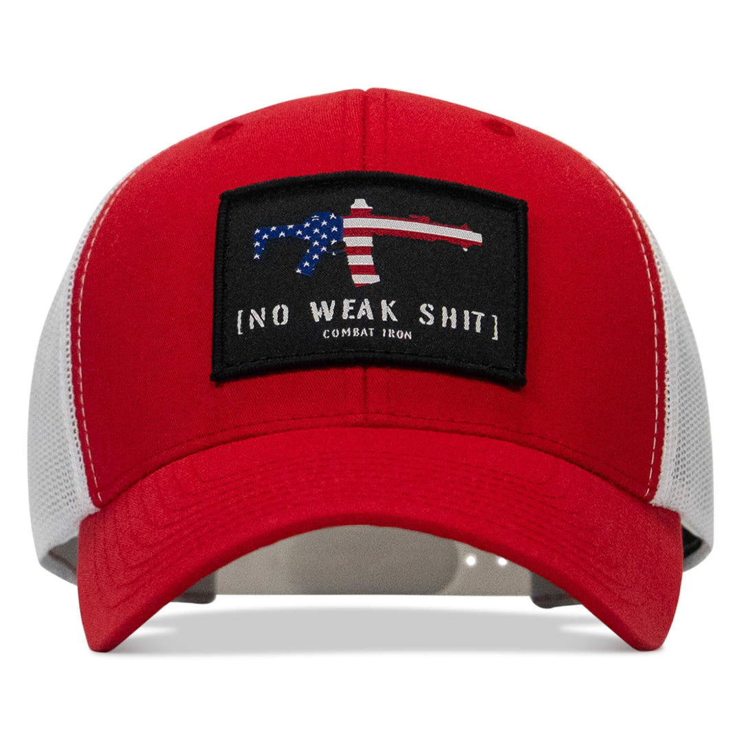 One Revolver Surfboards - No Weak Shit Patch Snapback Hat HEADWEAR