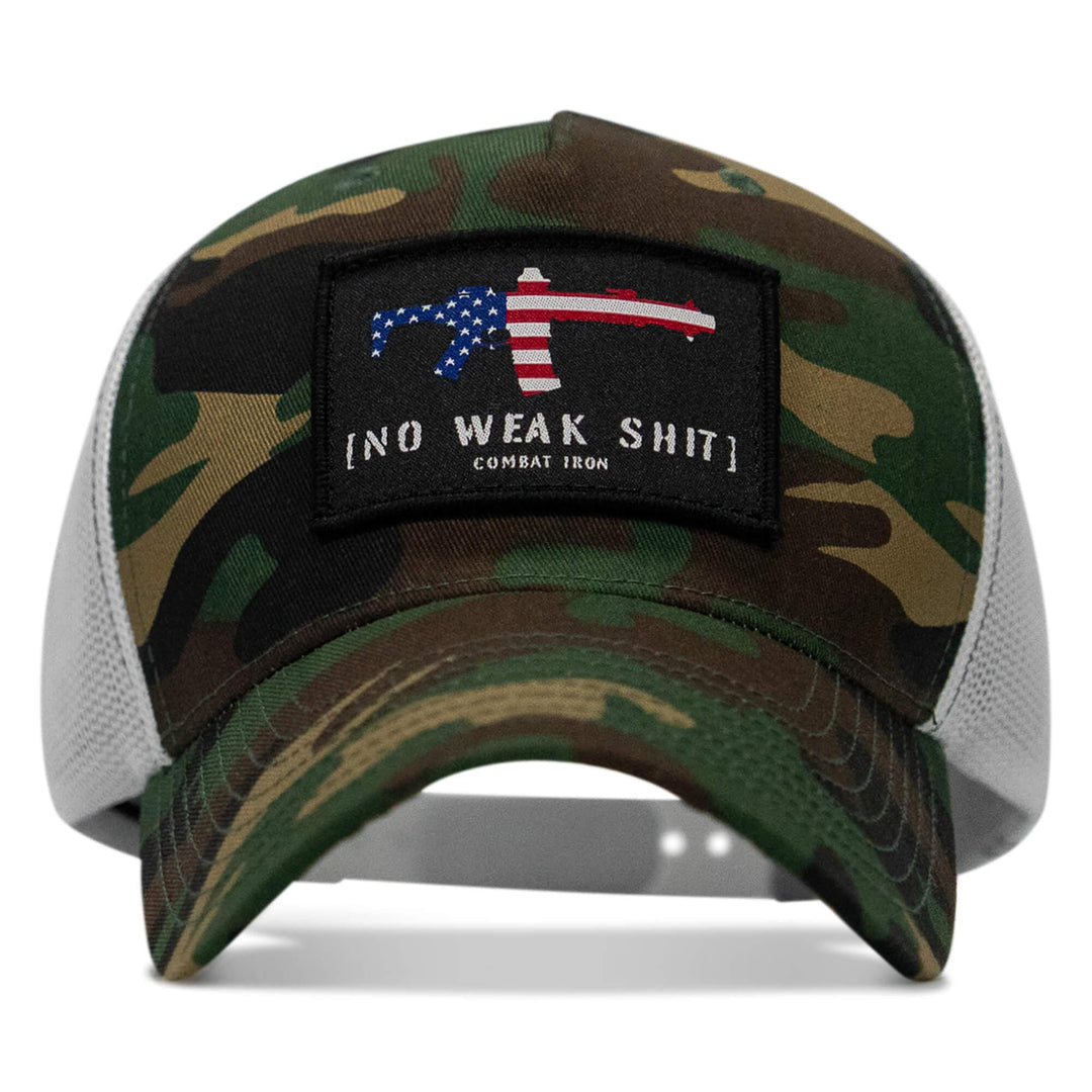One Revolver Surfboards - No Weak Shit Patch Snapback Hat HEADWEAR