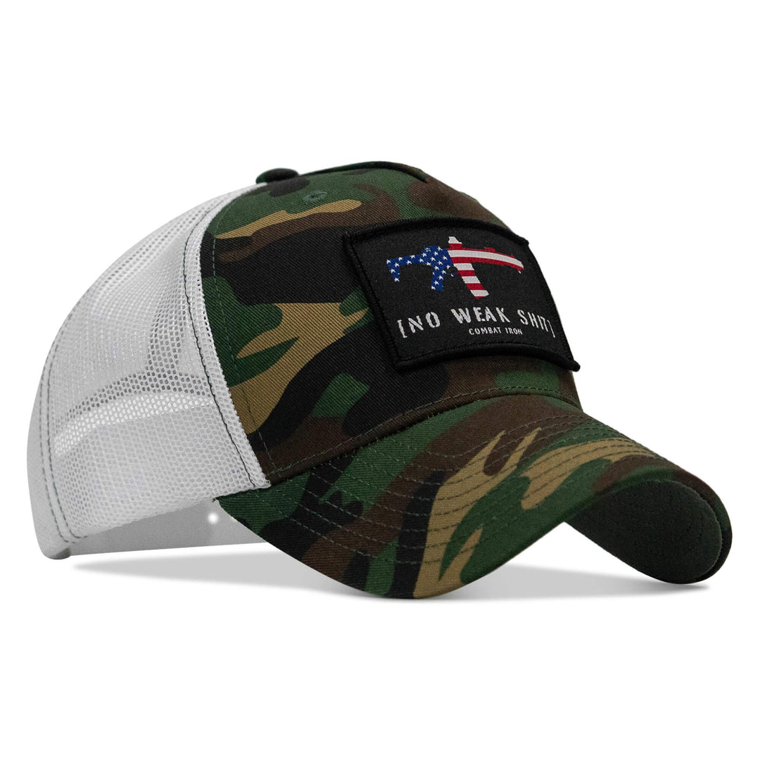 One Revolver Surfboards - No Weak Shit Patch Snapback Hat HEADWEAR