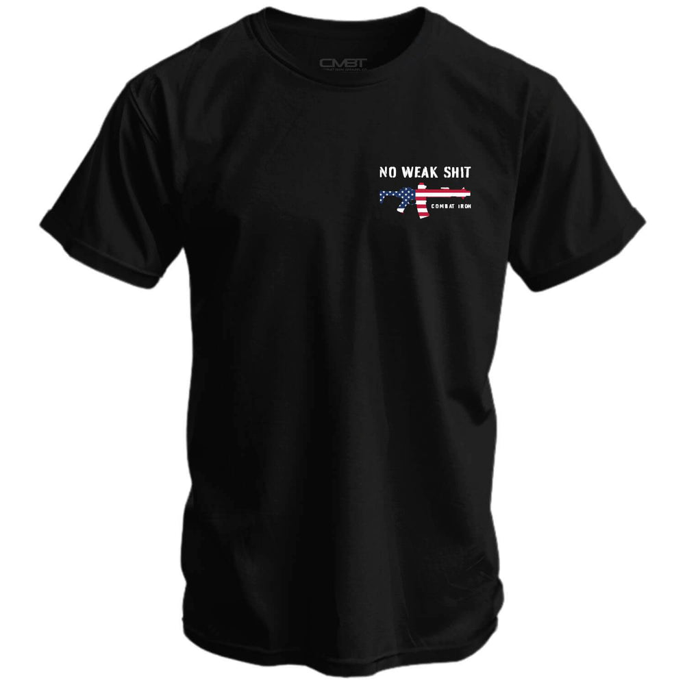 No Weak Shit Rifle Men's T-Shirt - One Revolver Surfboards