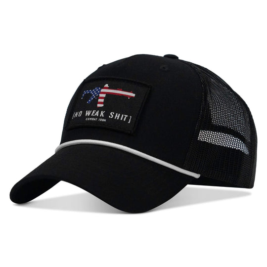 One Revolver Surfboards - No Weak Shit Patch Rope Snapback Hat HEADWEAR
