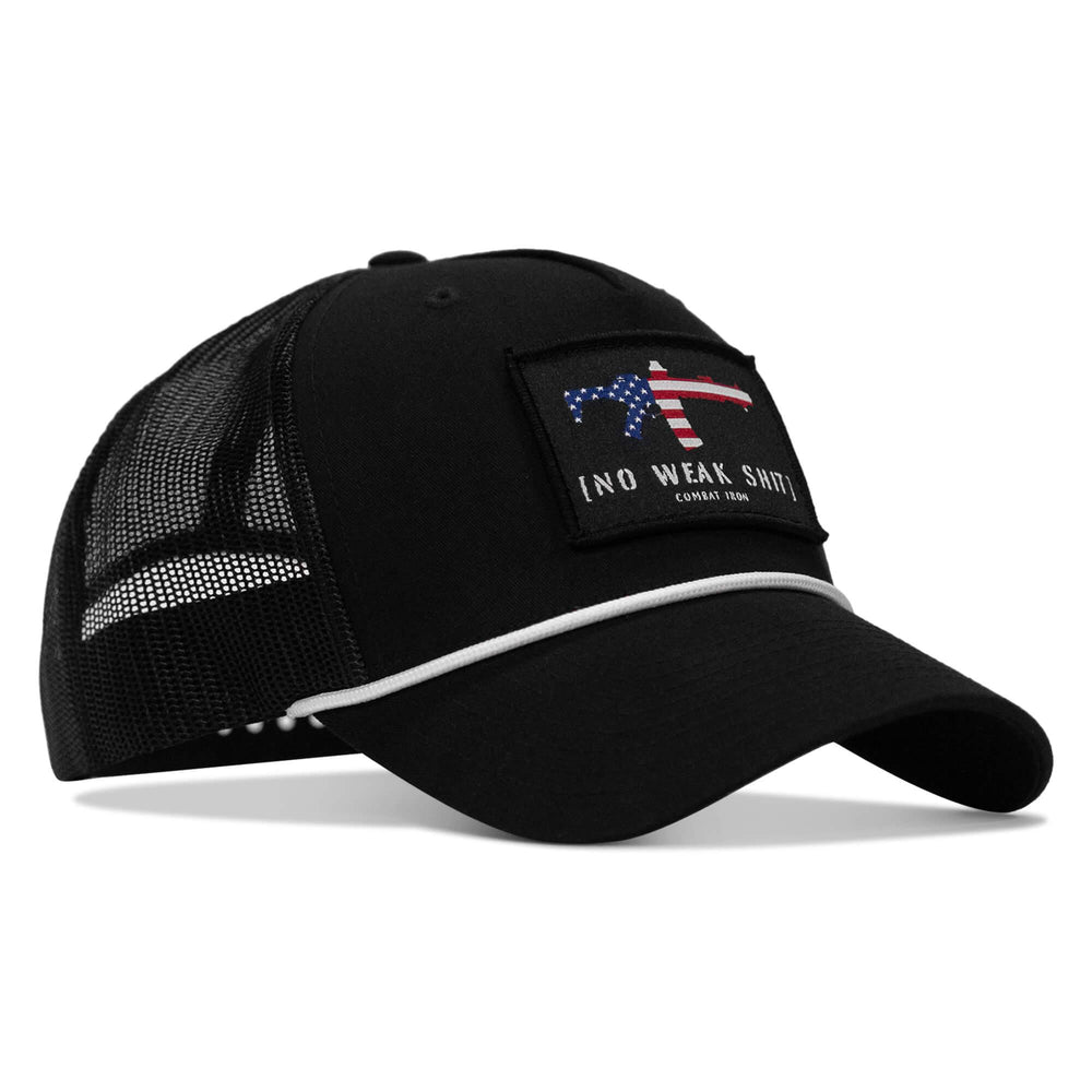 One Revolver Surfboards - No Weak Shit Patch Rope Snapback Hat HEADWEAR
