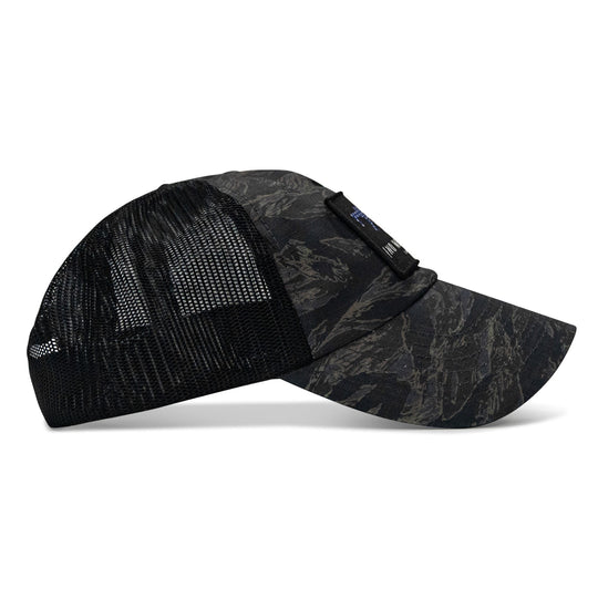 No Weak Shit American Flag Rifle Patch Tactical Ripstop Mesh Snapback Hat