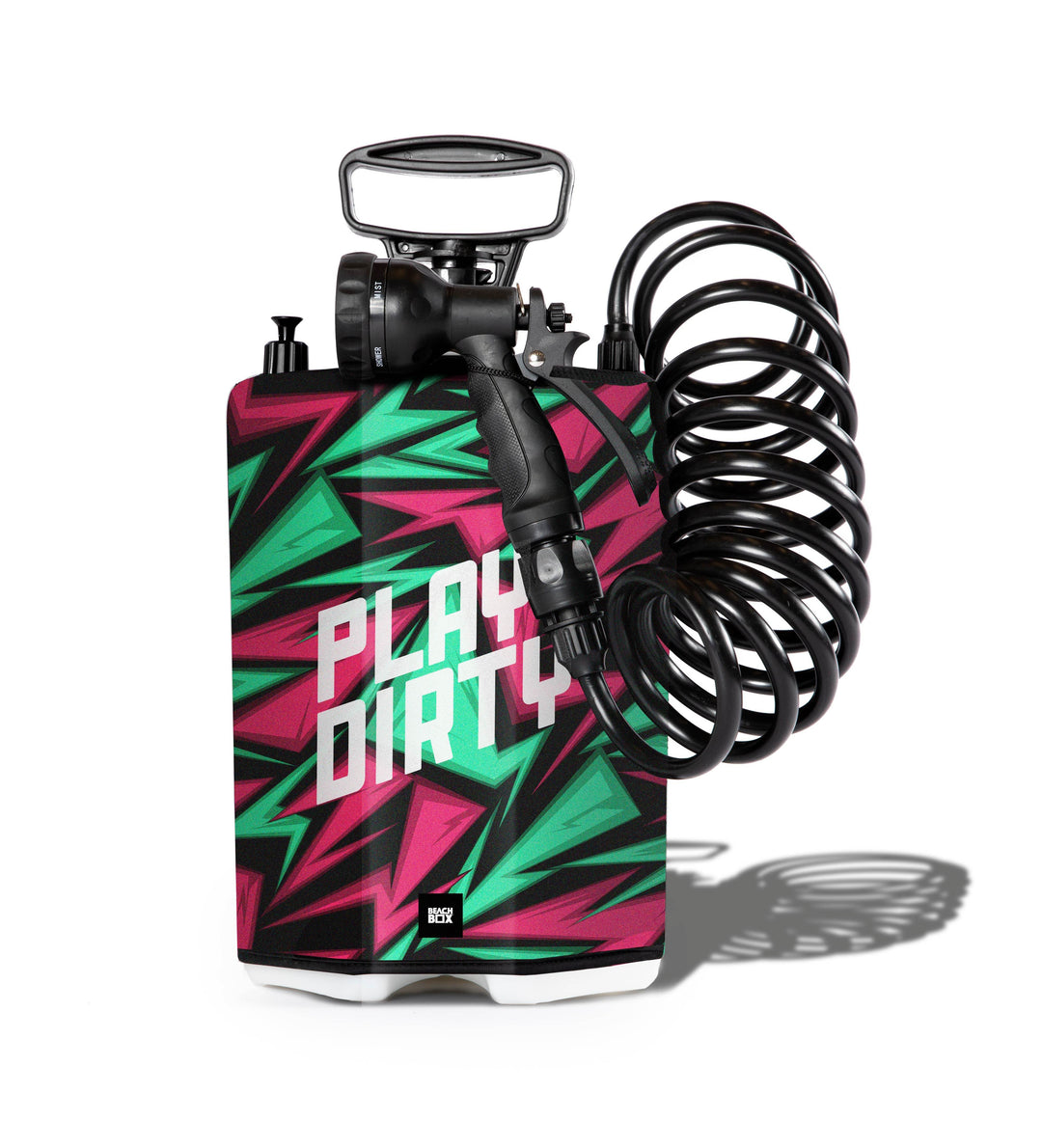 BeachBox Portable Shower Tank - 'Play Dirty' - One Revolver Surfboards