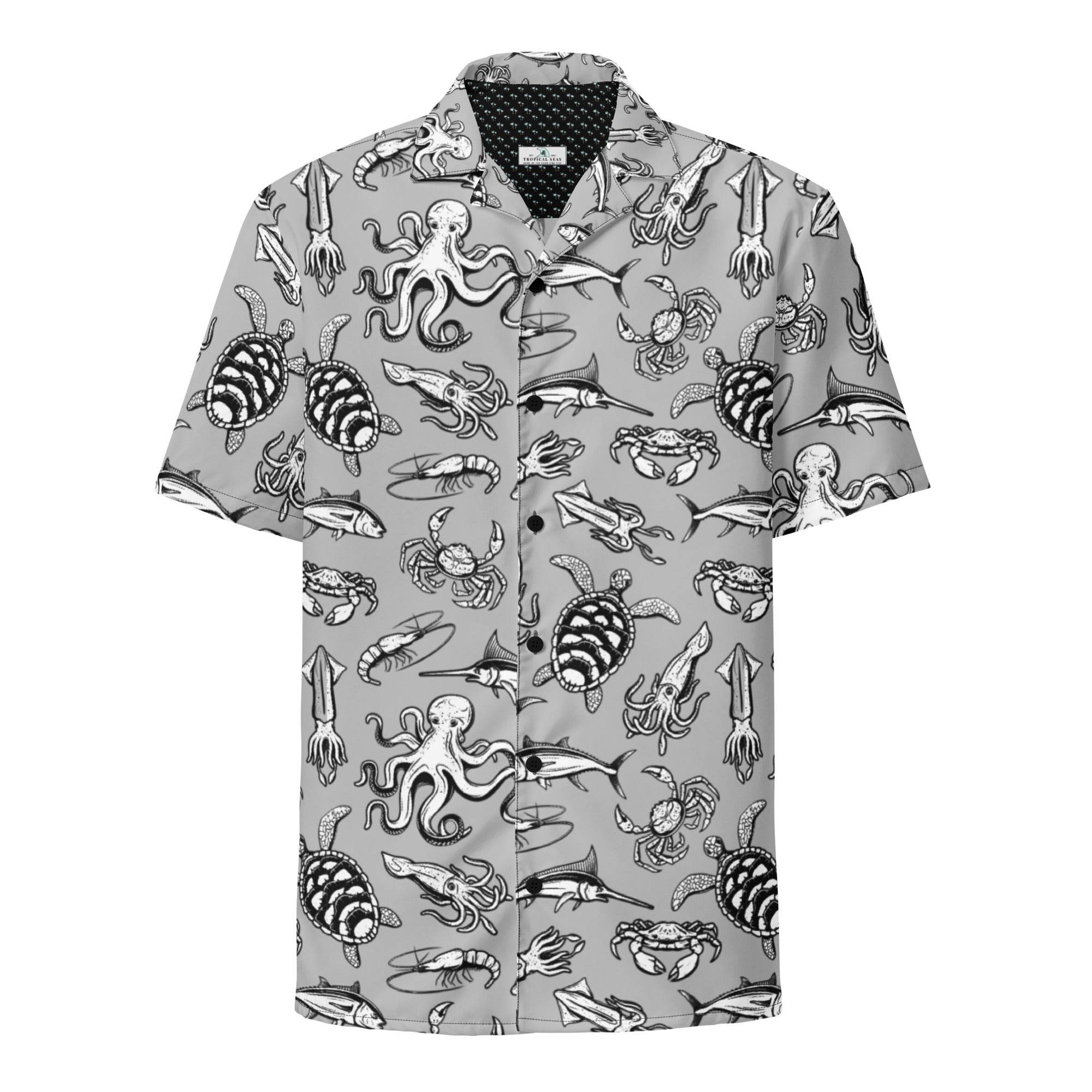 Night Dive Hawaiian Shirt - One Revolver Surfboards