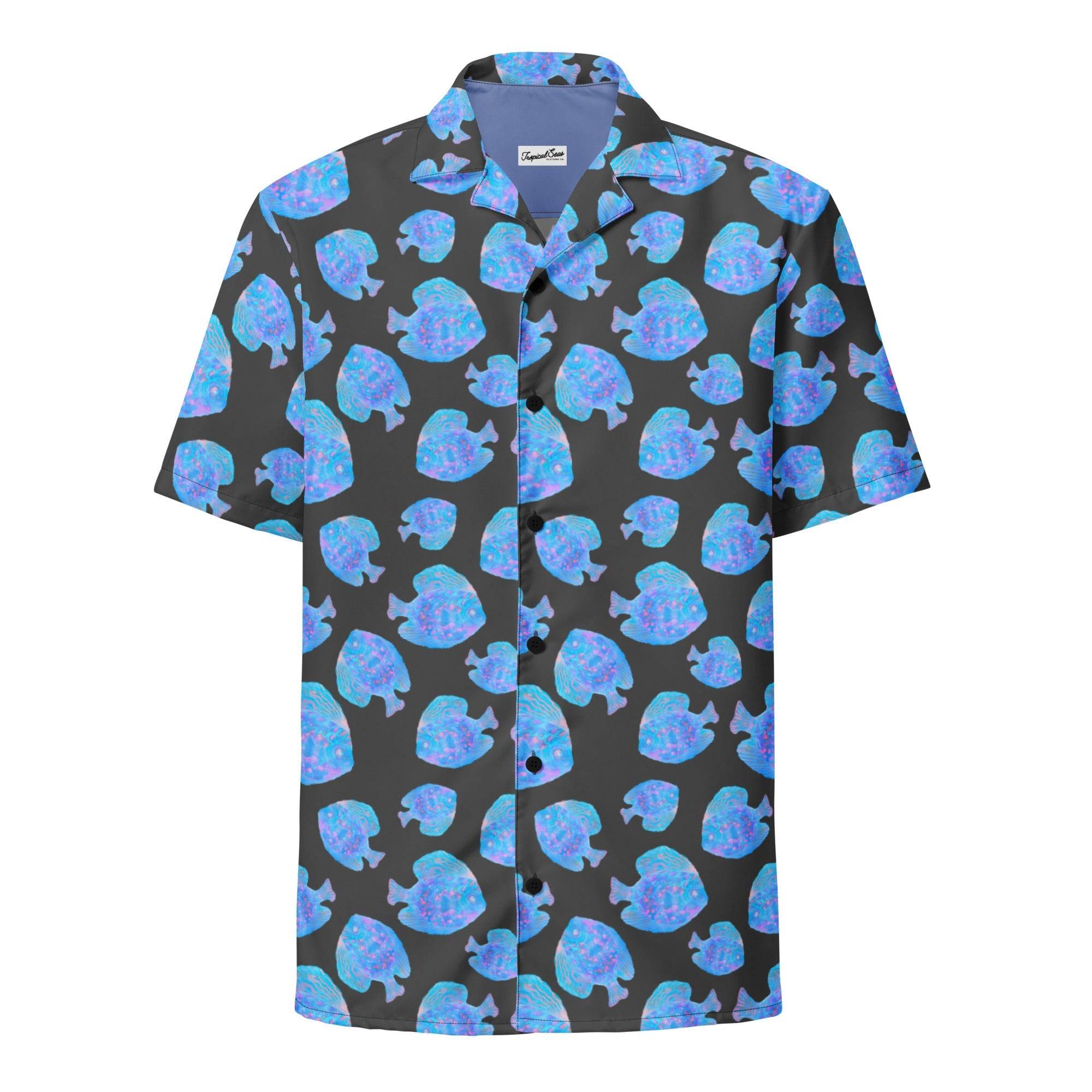 Night of Damsels Button Down Hawaiian Shirt - One Revolver Surfboards