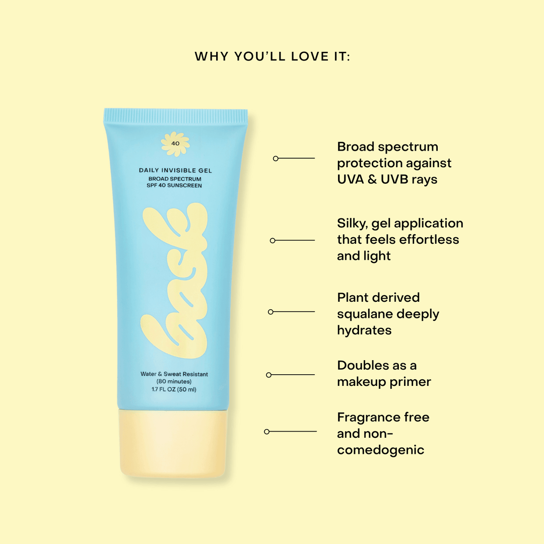 Daily Invisible Gel SPF 40 Sunscreen - One Revolver Surfboards