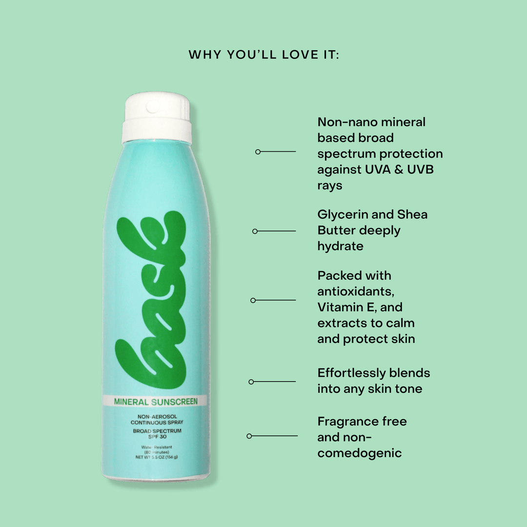 SPF 30 Mineral Fragrance-Free Non-Aerosol Spray - One Revolver Surfboards