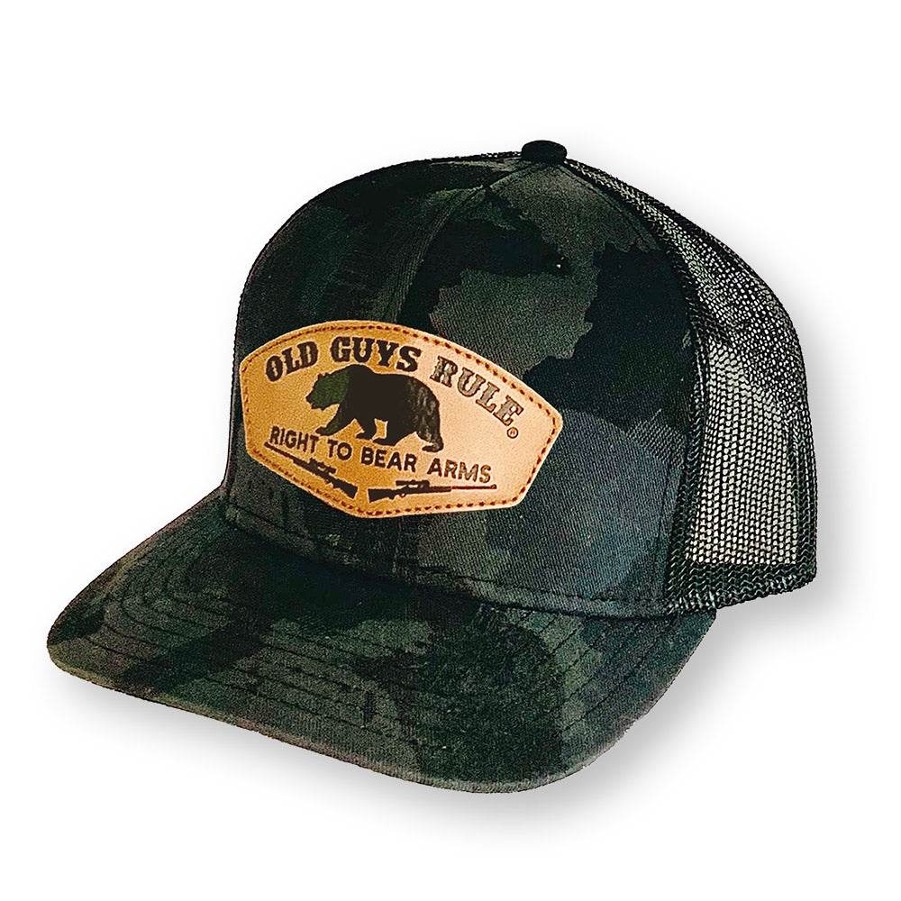 Right To Bear Arms - Patch Trucker Hat - One Revolver Surfboards