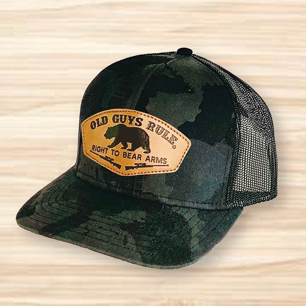 Right To Bear Arms - Patch Trucker Hat - One Revolver Surfboards