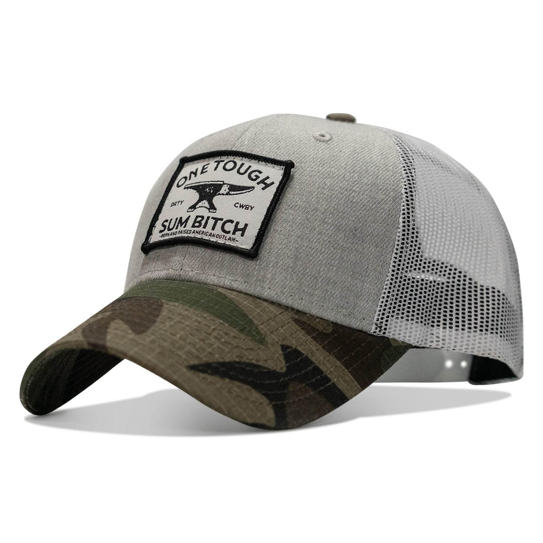 One Revolver Surfboards - One Tough Sum B Patch Snapback HEADWEAR