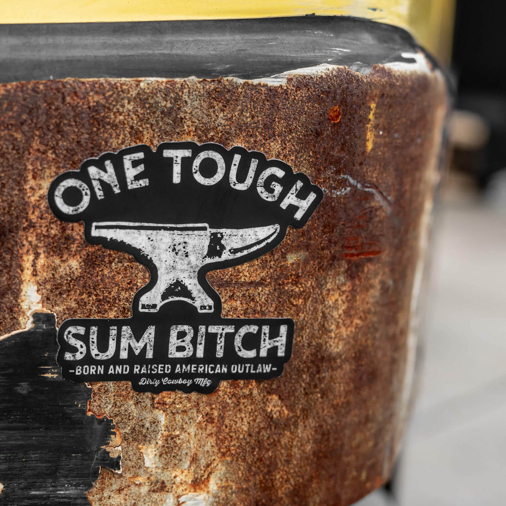 One Tough Sum Bitch Decal - One Revolver Surfboards