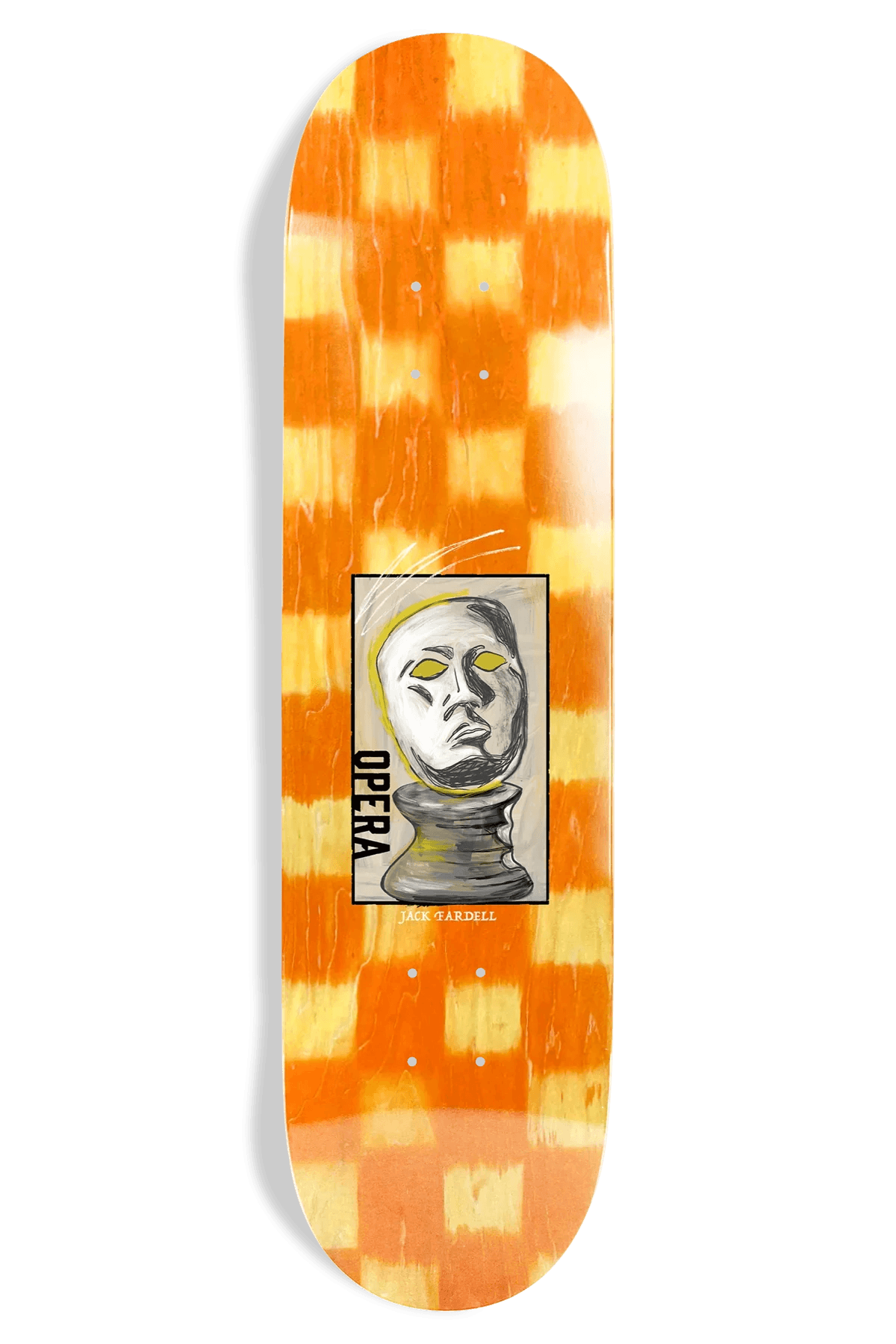 Opera Jack Fardell Pedestal EX7 Skateboard Deck - 8.7 - One Revolver Surfboards