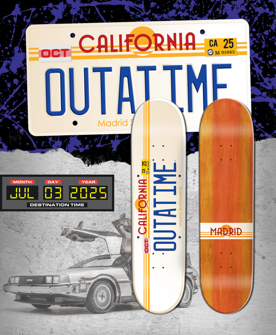 Madrid "Outatime" Skateboard Deck