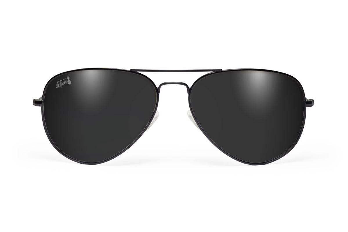 One Revolver Surfboards - Jet Black Lens Polarized - Oasis Oasis