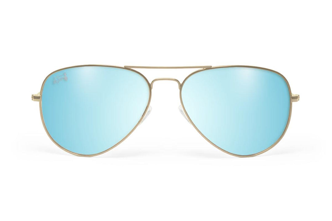 One Revolver Surfboards - Gold - Sky Blue Lens Polarized - Oasis Oasis
