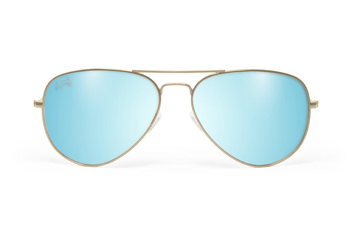 One Revolver Surfboards - Gold - Sky Blue Lens Polarized - Oasis Oasis